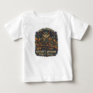 Camiseta De Bebé Sabiduría de la Naturaleza – Inspirando al Amante 