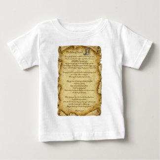 Camiseta De Bebé Sabiduría nativa americana del jefe Tecumseh