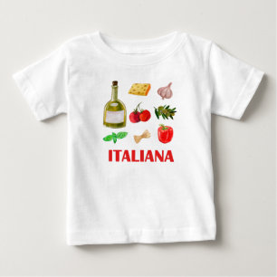 Camiseta De Bebé Sabor italiano