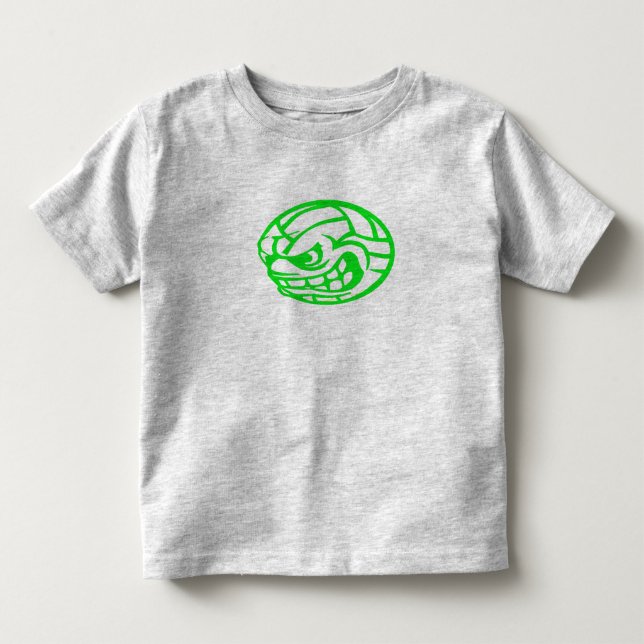 Camiseta De Bebé ¡Saca Eso De Aquí! Tee de voleibol infantil (Anverso)