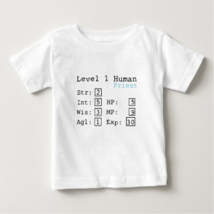Camiseta De Bebé Sacerdote del nivel uno