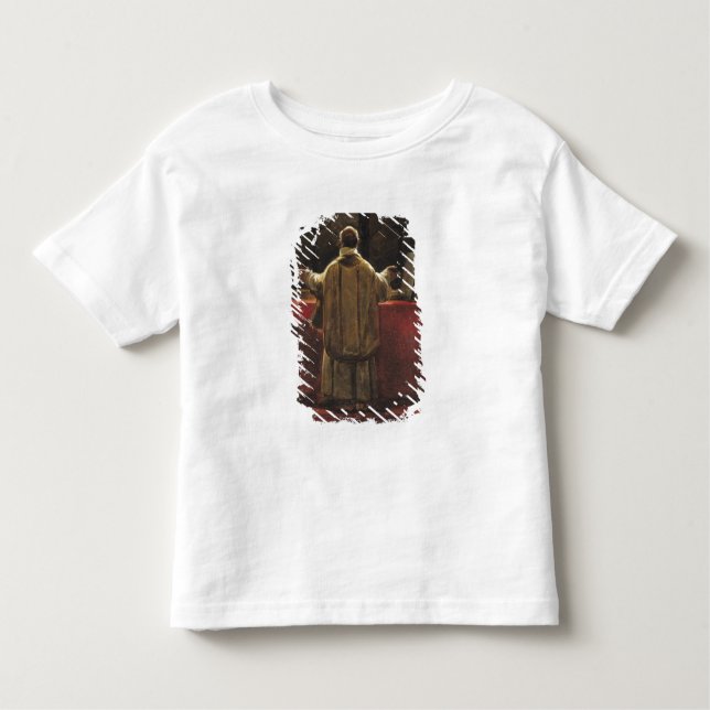 Camiseta De Bebé Sacerdote en el altar (Anverso)