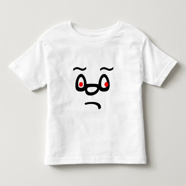 Camiseta De Bebé Sad Face (Anverso)