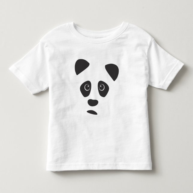 Camiseta De Bebé Sad Panda (Anverso)