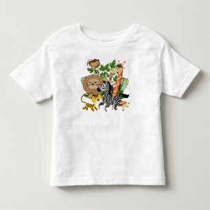Camiseta De Bebé Safari animal