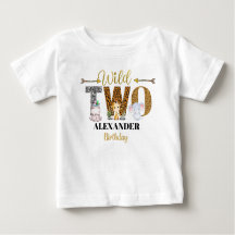 Safari Wild Two Kids T-Shirt