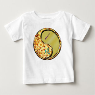 Camiseta De Bebé Sagitario & Perro de Metal