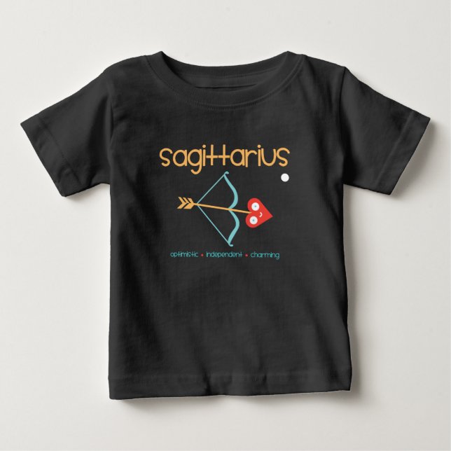 Camiseta De Bebé Sagittarius (Anverso)