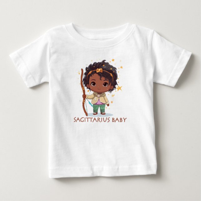 Camiseta De Bebé Sagittarius Baby 4 (Anverso)