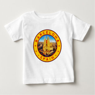 Camiseta De Bebé Sagrada Familia Barcelona