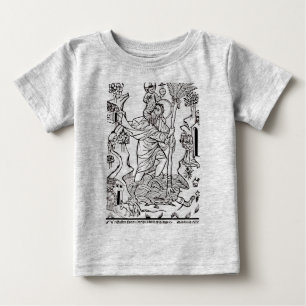 Camiseta De Bebé Saint Christopher