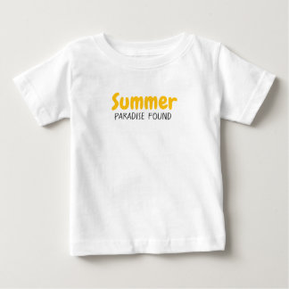 Camiseta De Bebé “Sal en el aire, arena en mi cabello.