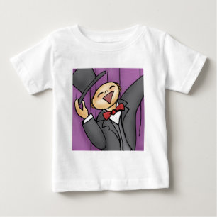 Camiseta De Bebé ¡Sal y canta! (Cuadrado, sin palabras)
