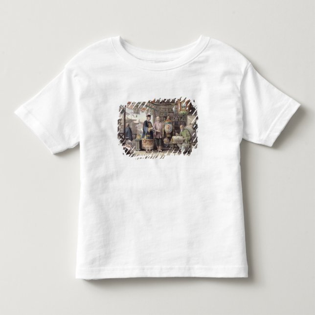 Camiseta De Bebé Sala de exposición de un comerciante de la (Anverso)