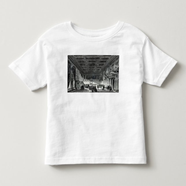 Camiseta De Bebé Sala del Maggior Consiglio (Anverso)