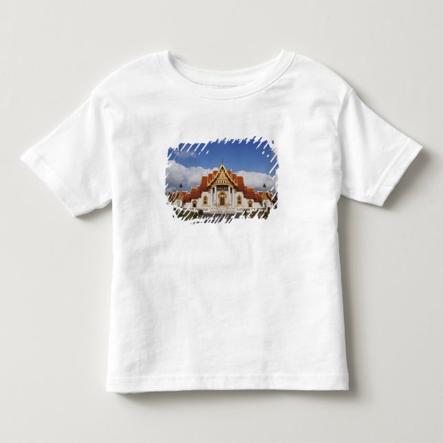 Camiseta De Bebé Sala Ubosot o Bot, Wat Benchamabophit, Bangkok, (Anverso)
