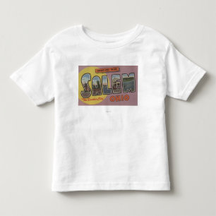 Camiseta De Bebé Salem, Ohio (la ciudad del Quaker)