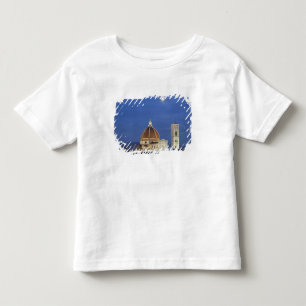 Camiseta De Bebé Salida de la luna y catedral de Florencia, Basílic