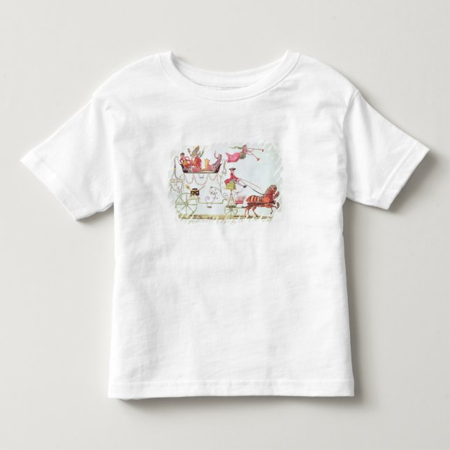 Camiseta De Bebé Salida de las tres pedidos para Versalles (Anverso)