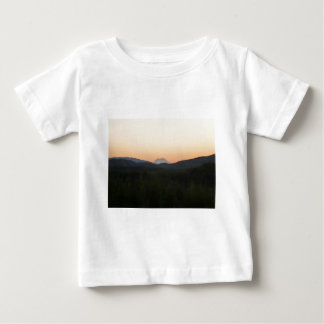 Camiseta De Bebé Salida del sol del Monte Rainier