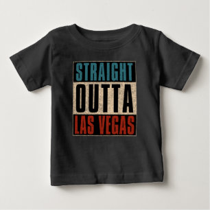 Camiseta De Bebé Salida directa de Las Vegas Nevada