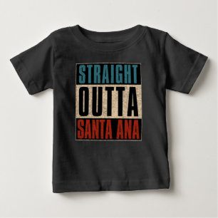 Camiseta De Bebé Salida directa Santa Ana California CA