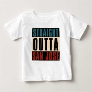 Camiseta De Bebé Salida recta San José California CA EE.UU.