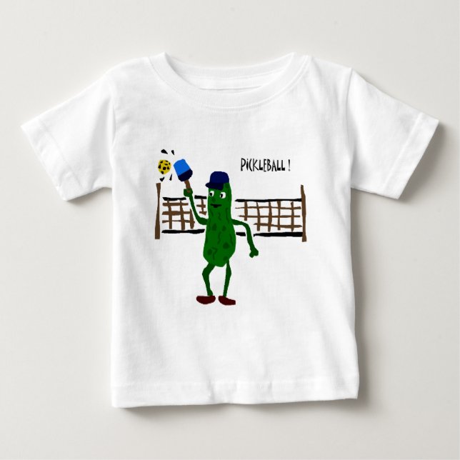 Camiseta De Bebé Salmuera que juega arte del primitivo de (Anverso)