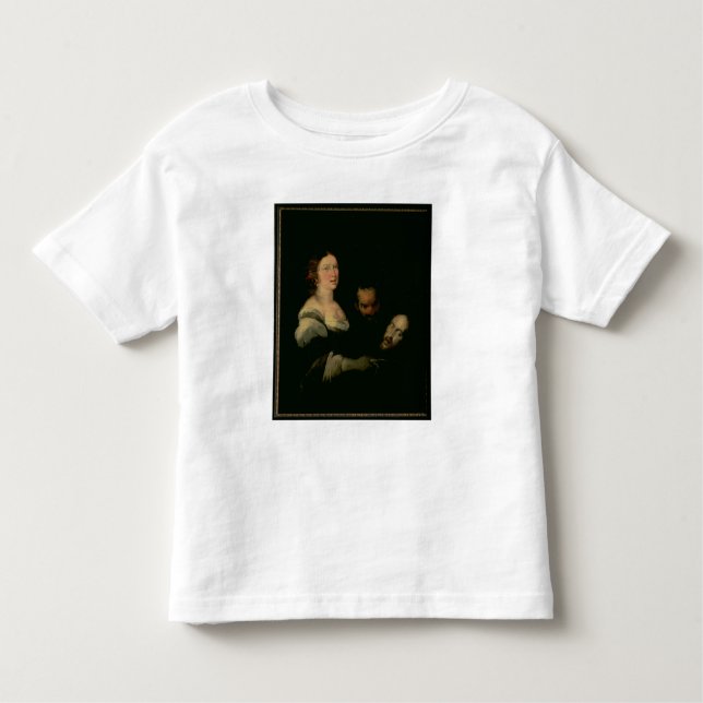 Camiseta De Bebé Salome con el jefe de St. John el Bautista (Anverso)