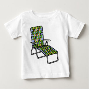 Camiseta De Bebé Salón de la calesa de la silla de jardín