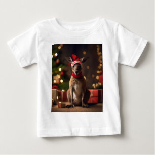 Camiseta De Bebé "Salón de vacaciones de Roo-dolph: Un país festivo