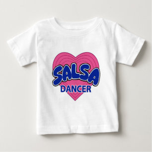 CAMISETA DE BEBÉ SALSA DANCER-3