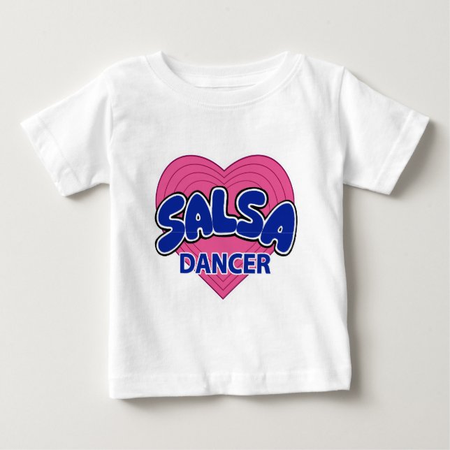 CAMISETA DE BEBÉ SALSA DANCER-3 (Anverso)