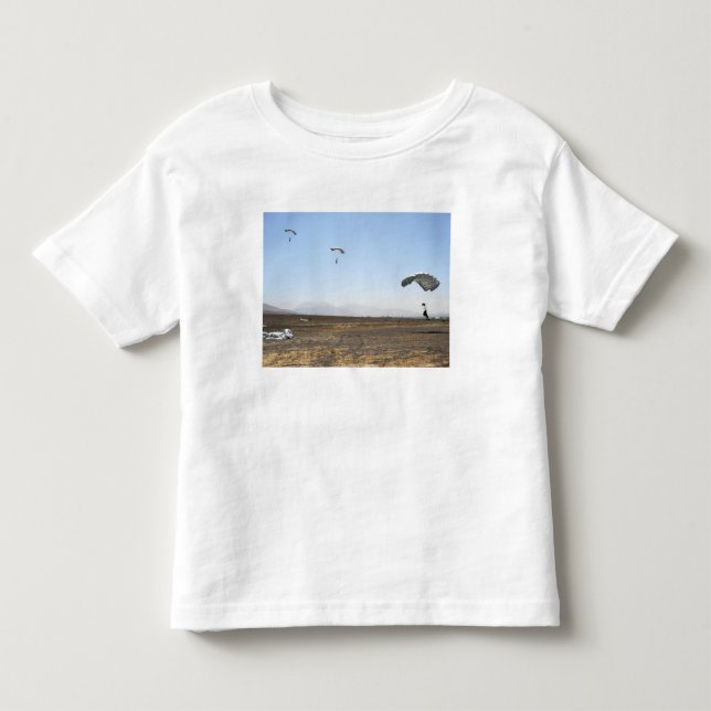 Camiseta De Bebé Saltadores de paracaídas gratuitos (Anverso)