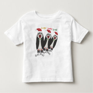 Camiseta De Bebé Saltando Navidades Jiminy -tamaño infantil- pingüi