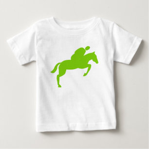 Camiseta De Bebé Salto de caballo - Verde marciano