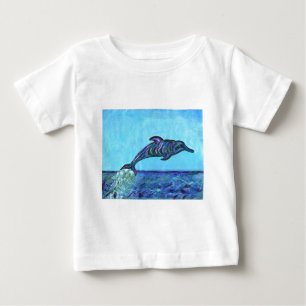 Camiseta De Bebé Salto de delfín