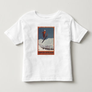 Camiseta De Bebé Salto de esquí - poster olímpico del promo de PL