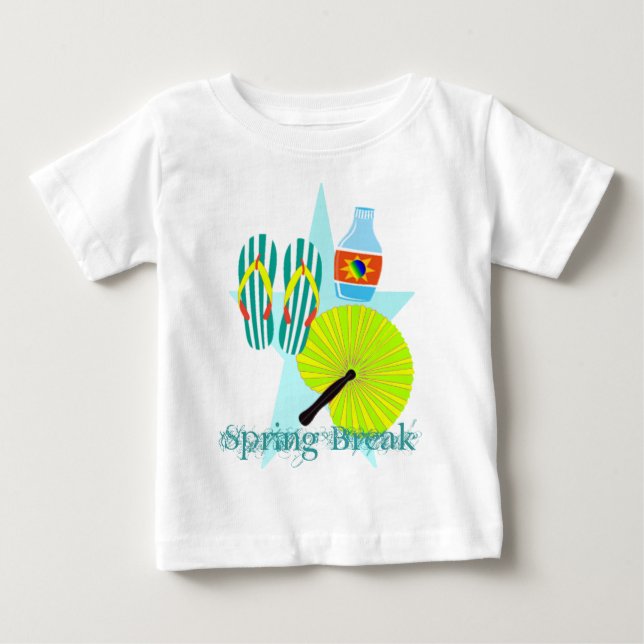 Camiseta De Bebé Salto de primavera (Anverso)