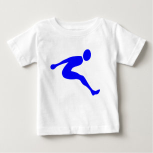 Camiseta De Bebé Salto largo - Azul