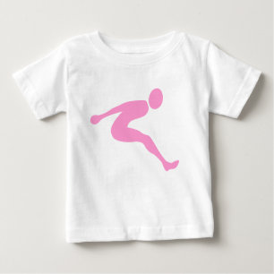 Camiseta De Bebé Salto largo - Rosa