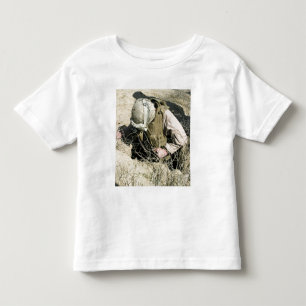 Camiseta De Bebé Saltos del infante de marina de los E.E.U.U. abajo