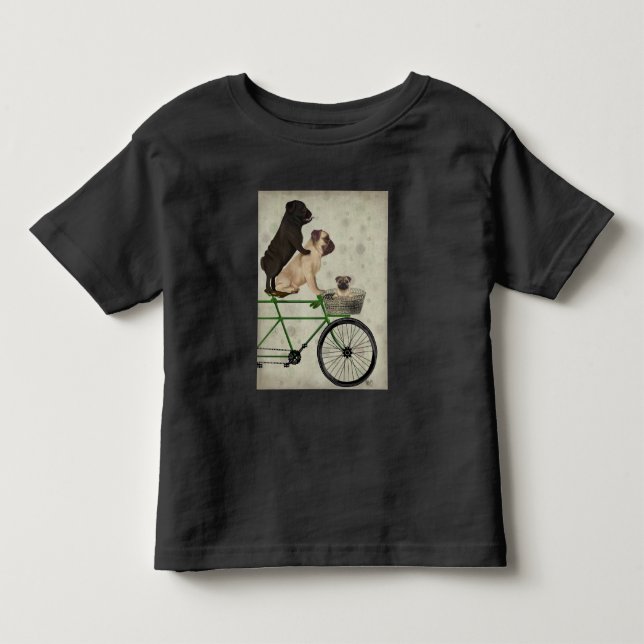 Camiseta De Bebé Saltos en bicicleta (Anverso)