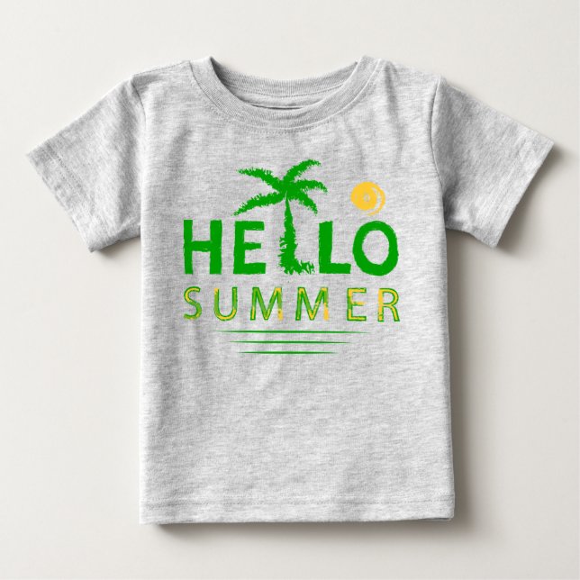 Camiseta De Bebé Saludo (Anverso)