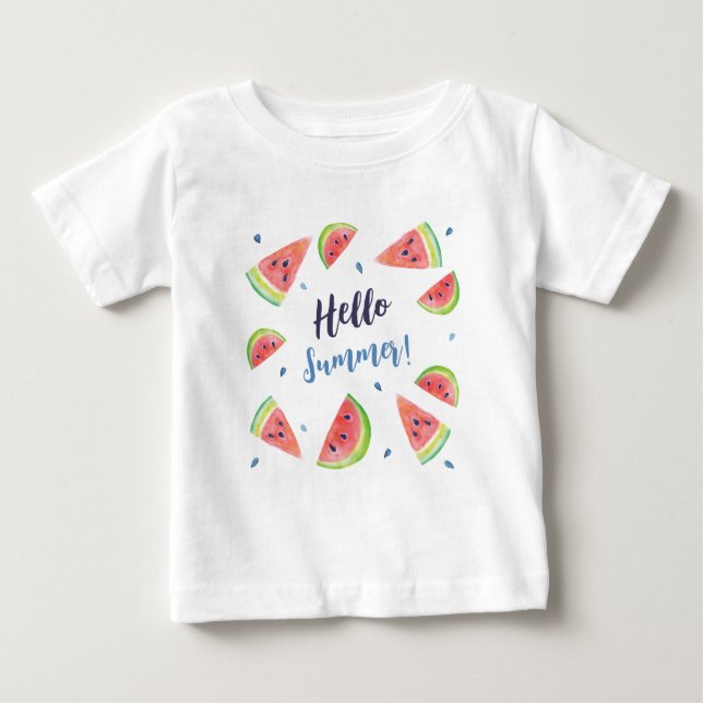 Camiseta De Bebé Saludo (Anverso)
