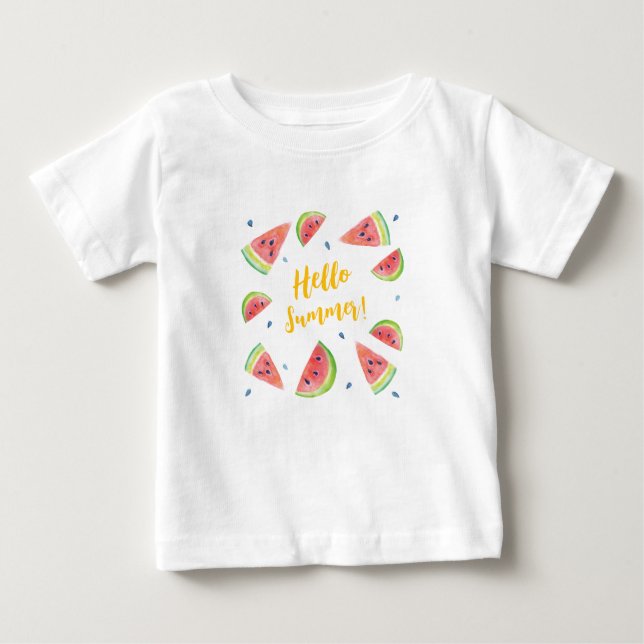 Camiseta De Bebé Saludo (Anverso)