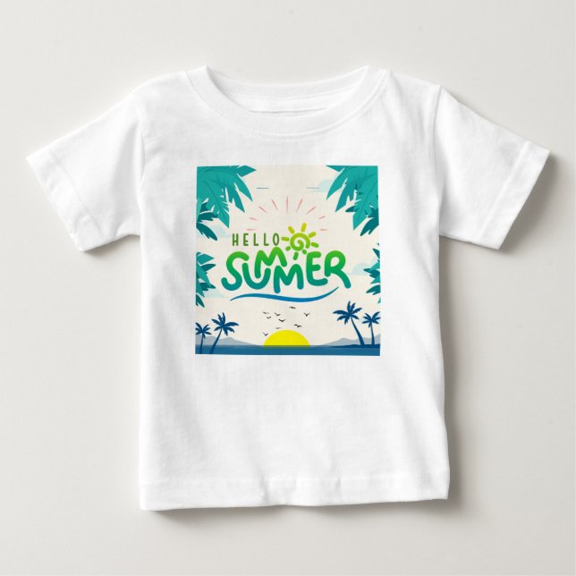 Camiseta De Bebé Saludo (Anverso)