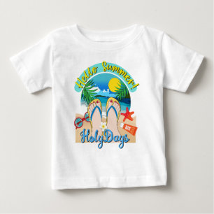 Camiseta De Bebé Saludo verano - Holy Days
