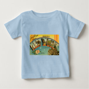 Camiseta De Bebé Saludos antiguos de Nueva York