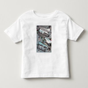 Camiseta De Bebé Saludos con de las visiónes escénicas 2